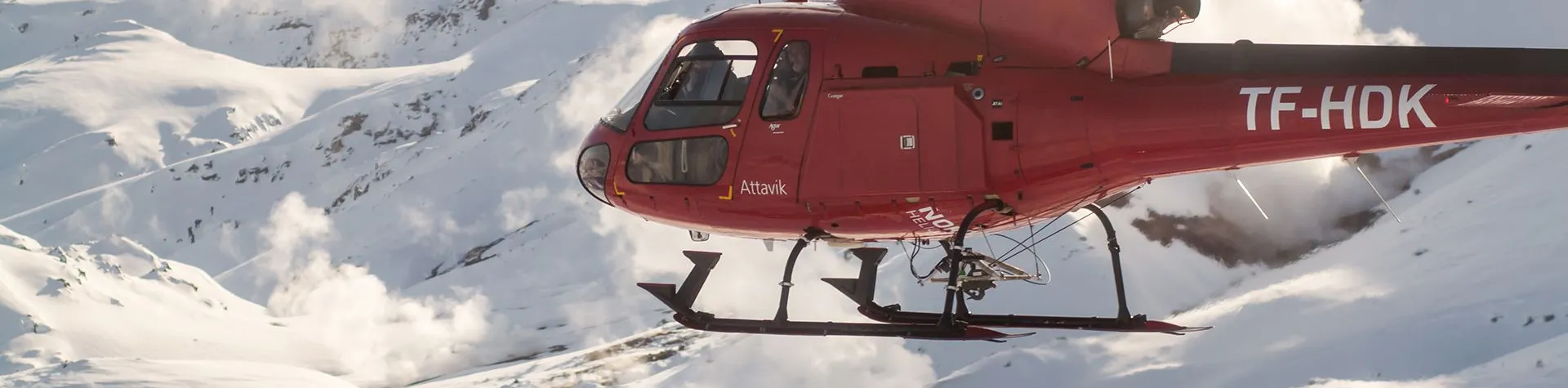 Helikoptertur over geotermisk landskap (ettermiddag/50min-1 time) (M02)