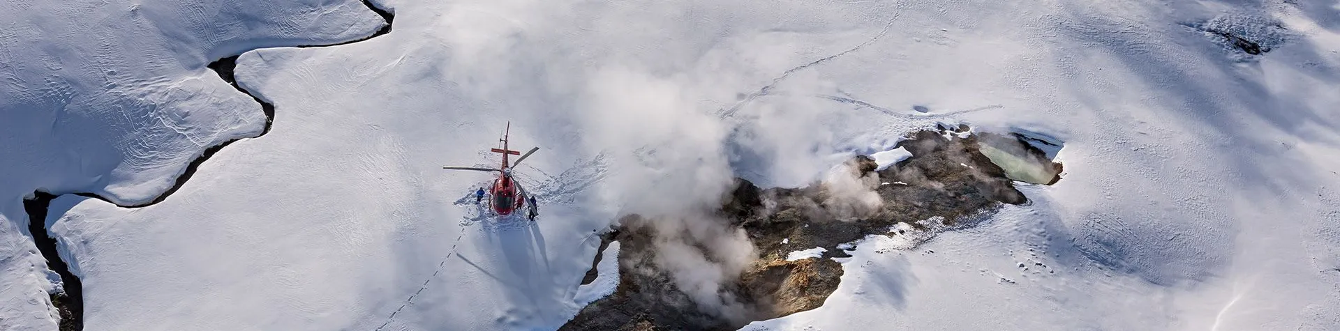 Helikoptertur over geotermisk landskap (ettermiddag/50min-1 time) (M02)