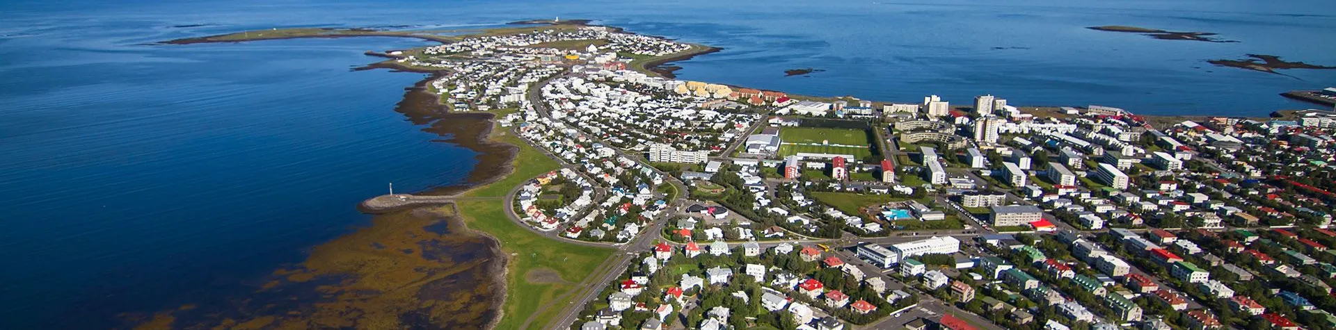 Helikoptertur over Reykjavík (ettermiddag/15-20min) (M03)