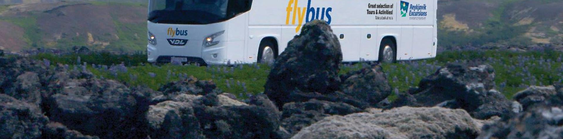 Flybuss, Keflavik flyplass - Hotell i Reykjavik (AB60)