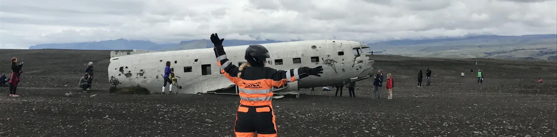 South Coast & DC-3 Plane Wreck Black Beach ATV Adventure