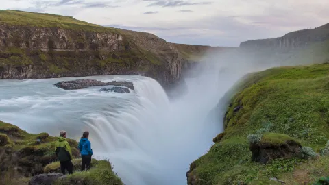 geyser, gyllene cirkeln, island