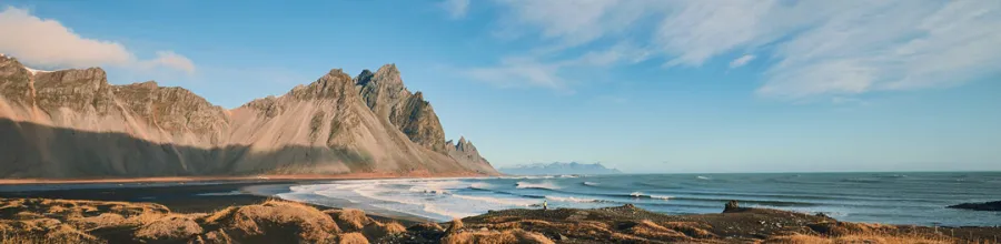 Vestrahorn ved Stokksnes, fotografert av Claus Visby.