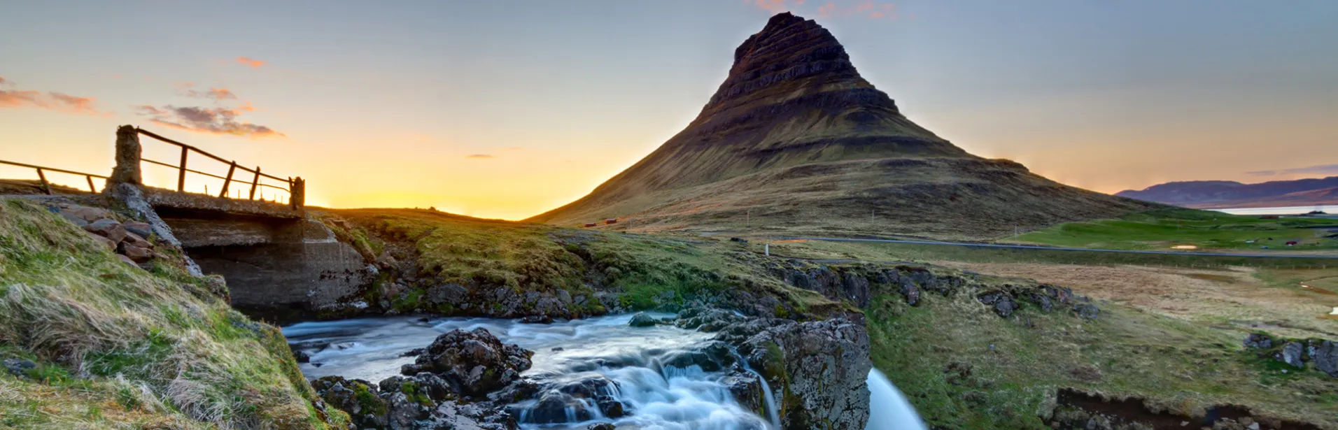 kirkjufell, sydkusten, island