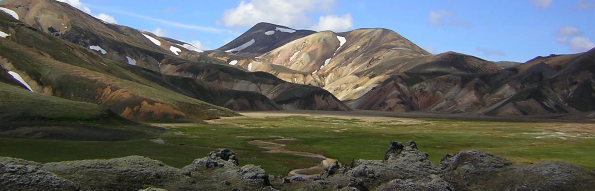 Landmannalaugar, natur, island