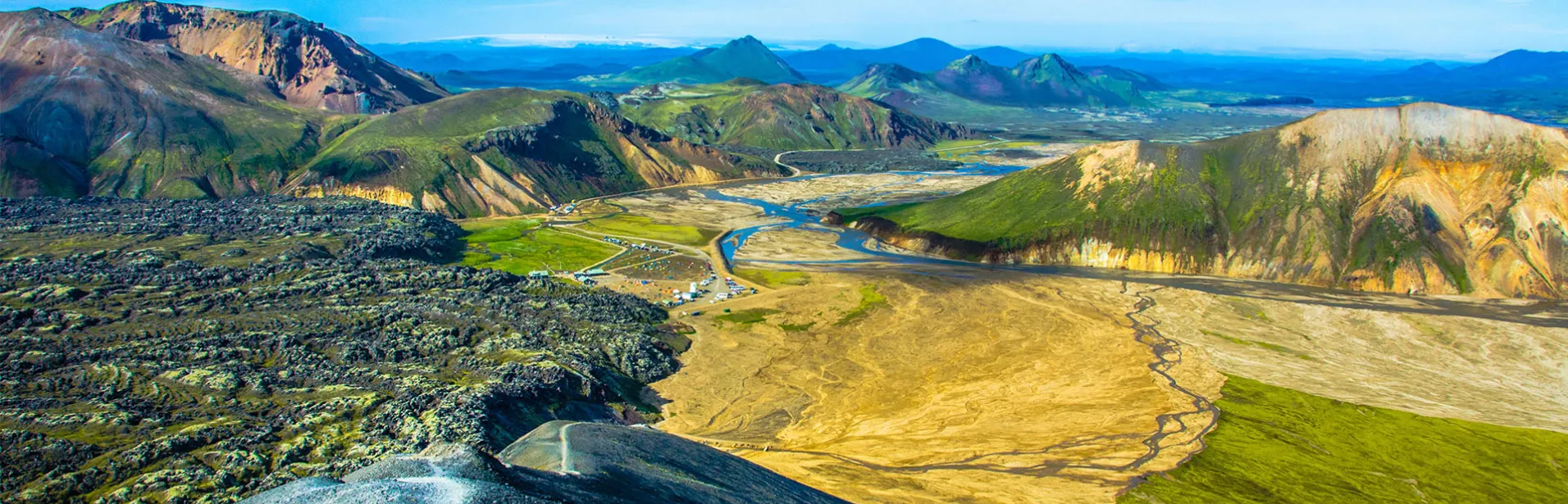 höglandet, landmannalaugar, hekla, island