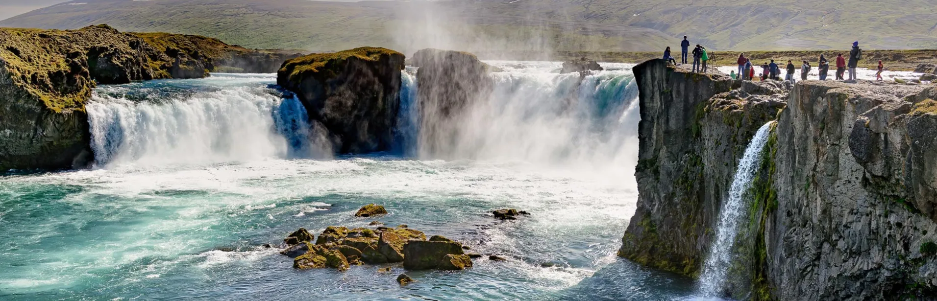 Goðafoss-fossen, fotografert av Kim Henneberg.